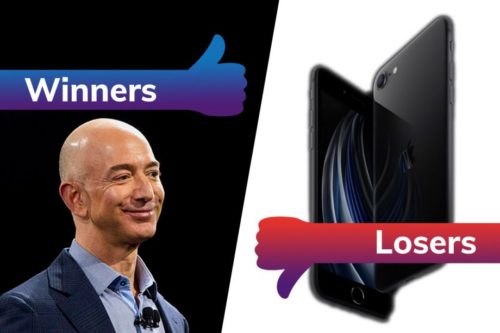 Winners & Losers: Jeff Bezos gets richer while Brits are ripped off on the iPhone SE 2