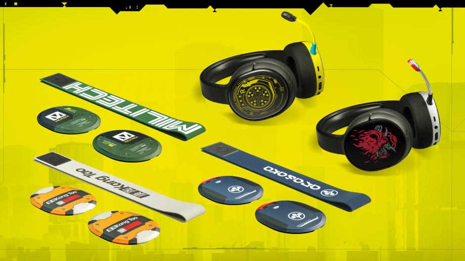 SteelSeries unveils range of limited edition Cyberpunk 2077 gaming headsets