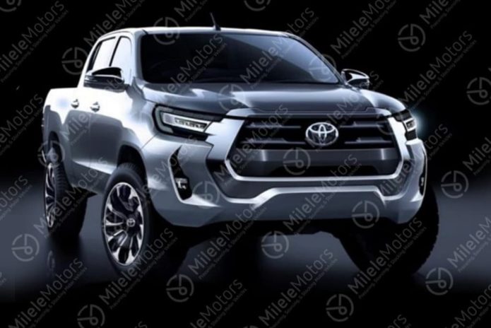 Angrier new look for Toyota HiLux leaked