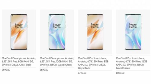 Not even officially announced, the new OnePlus 8 range is already on sale [Updated]