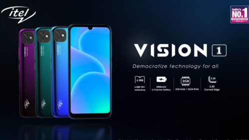 Itel Vision 1 First impressions: Waterdrop notch, big battery at a budget