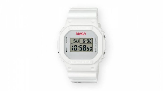 Casio G-Shock limited edition watch sports retro NASA design