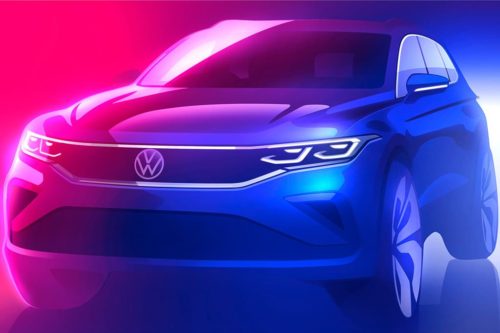 2020 Volkswagen Tiguan facelift previewed