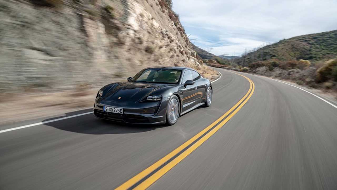2020 Porsche Taycan 4S EPA range estimate is 203 miles per charge