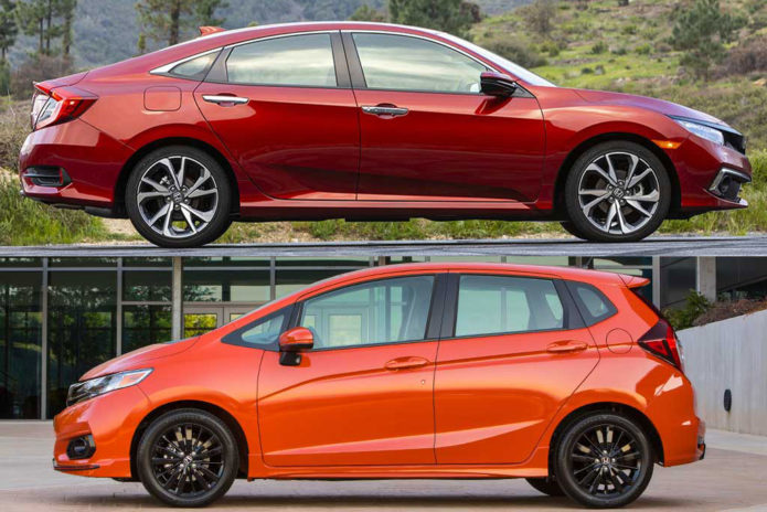 2020 Honda Civic vs. 2020 Honda Fit: What’s the Difference?