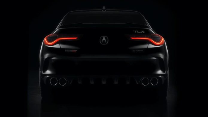 2021 Acura TLX reveal set: New TLX Type S with turbo V6 confirmed