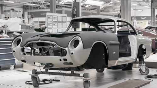 Aston Martin restarts production of Goldfinger DB5