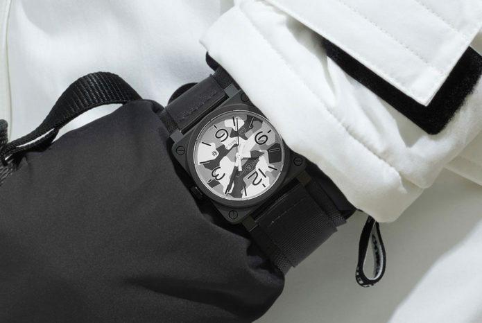 Your New Skiing Watch Should Be This Camouflaged Bell & Ross