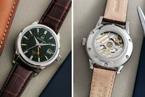 Grand Seiko’s GMT Watch Gets a Striking New Green Dial
