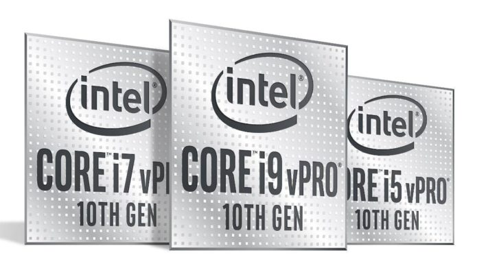 Intel 10th-gen vPro now available for business customers