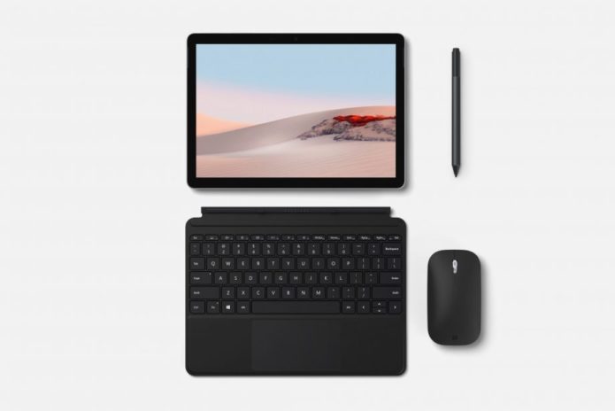 What does the Surface Go 2 come with?