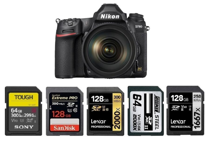 Best Memory Cards for Nikon D780
