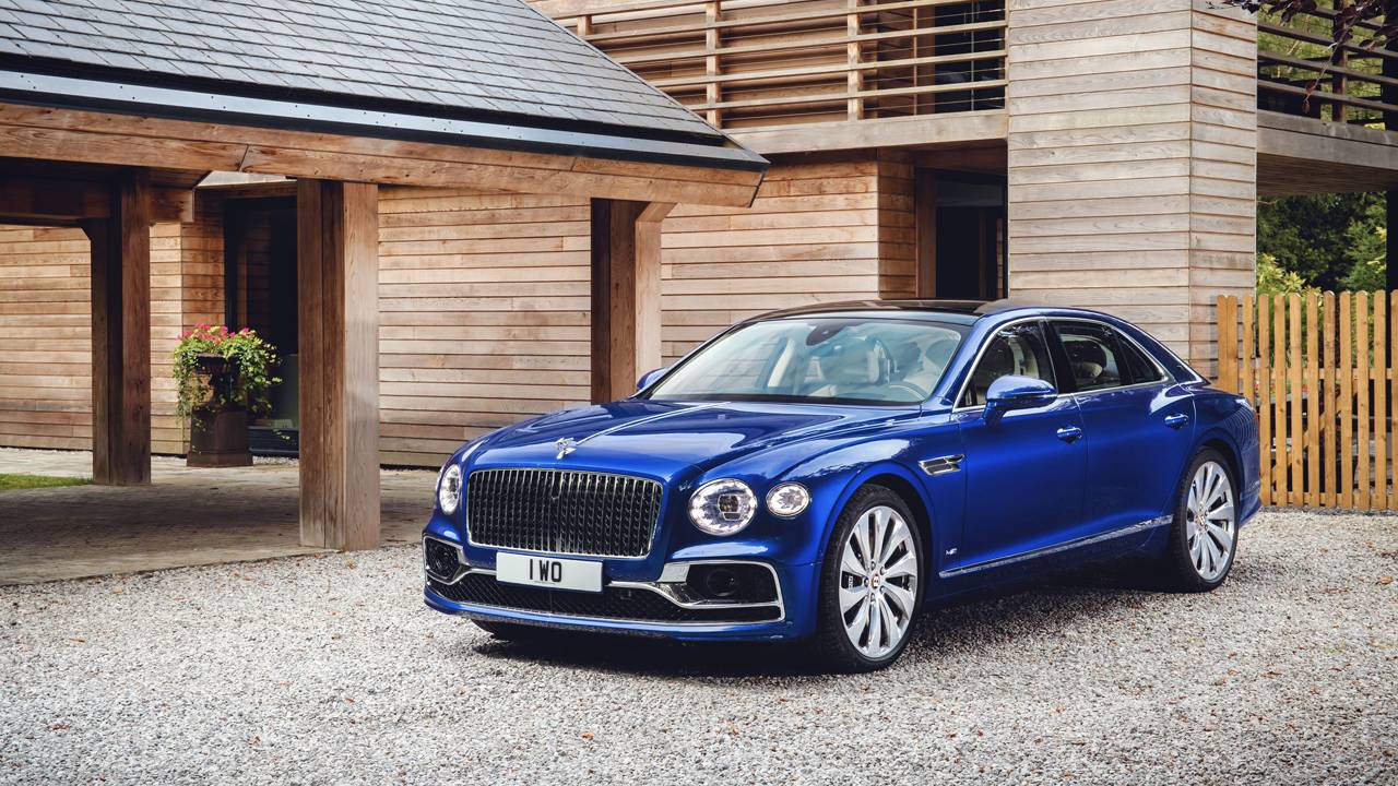 A rainbow-themed Bentley Mulliner Bacalar shows off the spectrum of colors
