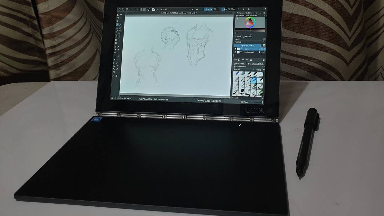 krita drawing tablet