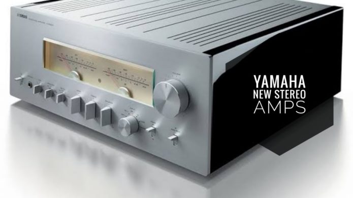 Yamaha unveils a trio of analogue-only stereo amps with VU meters