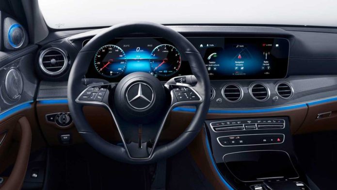 Mercedes talks about how far steering wheels have come