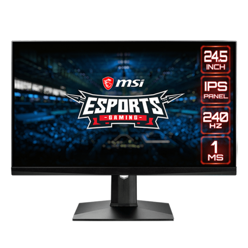 MSI Optix MAG251RX – 240Hz E-Sports Monitor with HDR and USB-C Connectivity