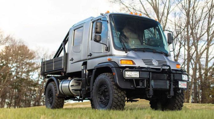Here’s your chance to buy a Mercedes-Benz Unimog U500