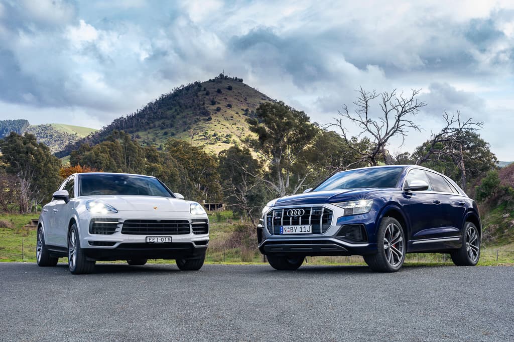 2020 Audi SQ8 TDI v Porsche Cayenne S Coupe Comparison