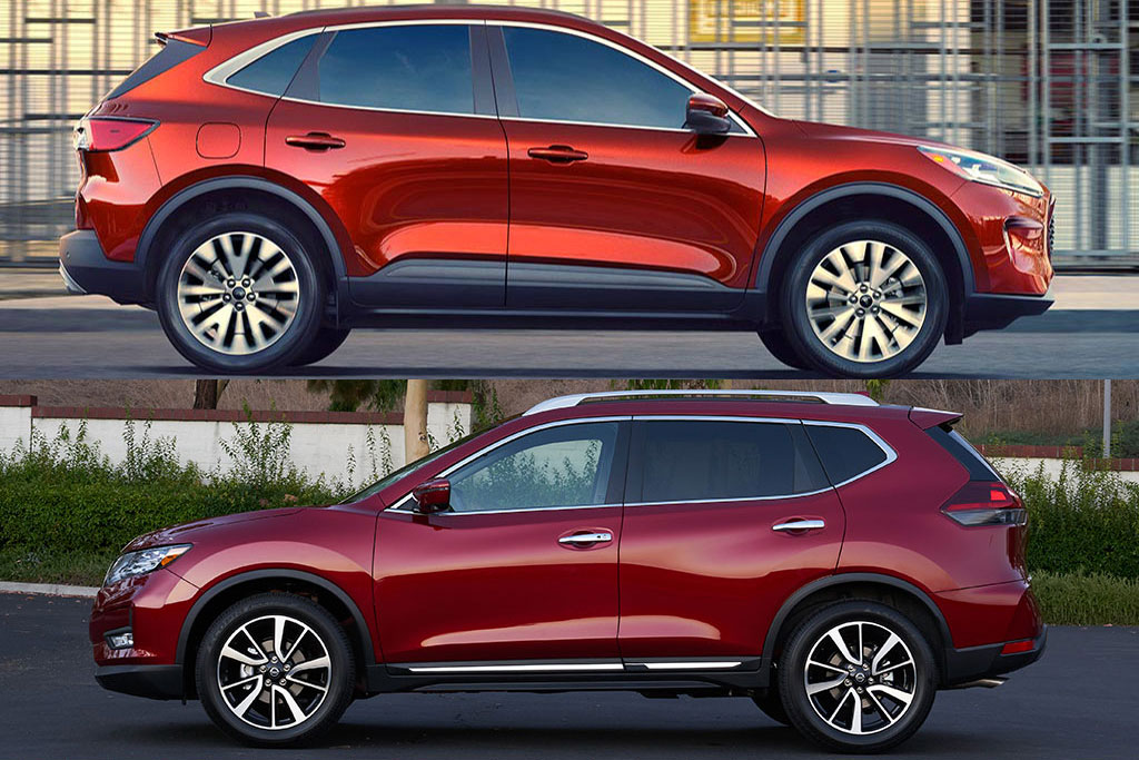 2020 Ford Escape vs. 2020 Nissan Rogue: Which Is Better?