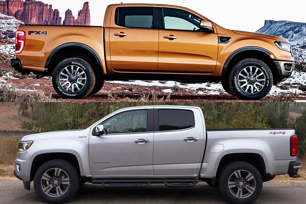 2020 Ford Ranger vs. 2020 Chevrolet Colorado Which Is Better?