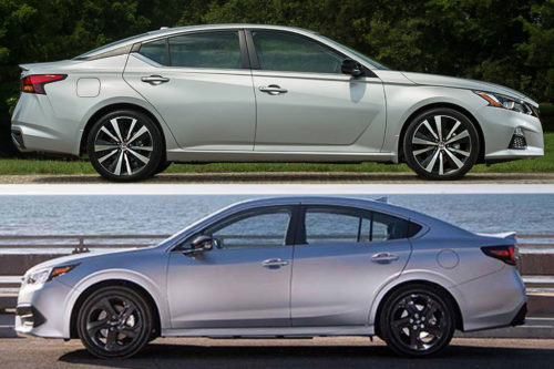 2020 Nissan Altima vs. 2020 Subaru Legacy: Which Is Better?