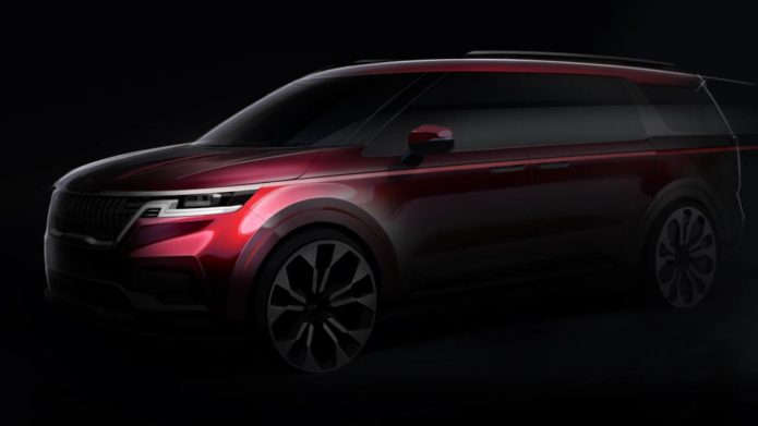 2021 Kia Sedona teases SUV style with minivan practicality
