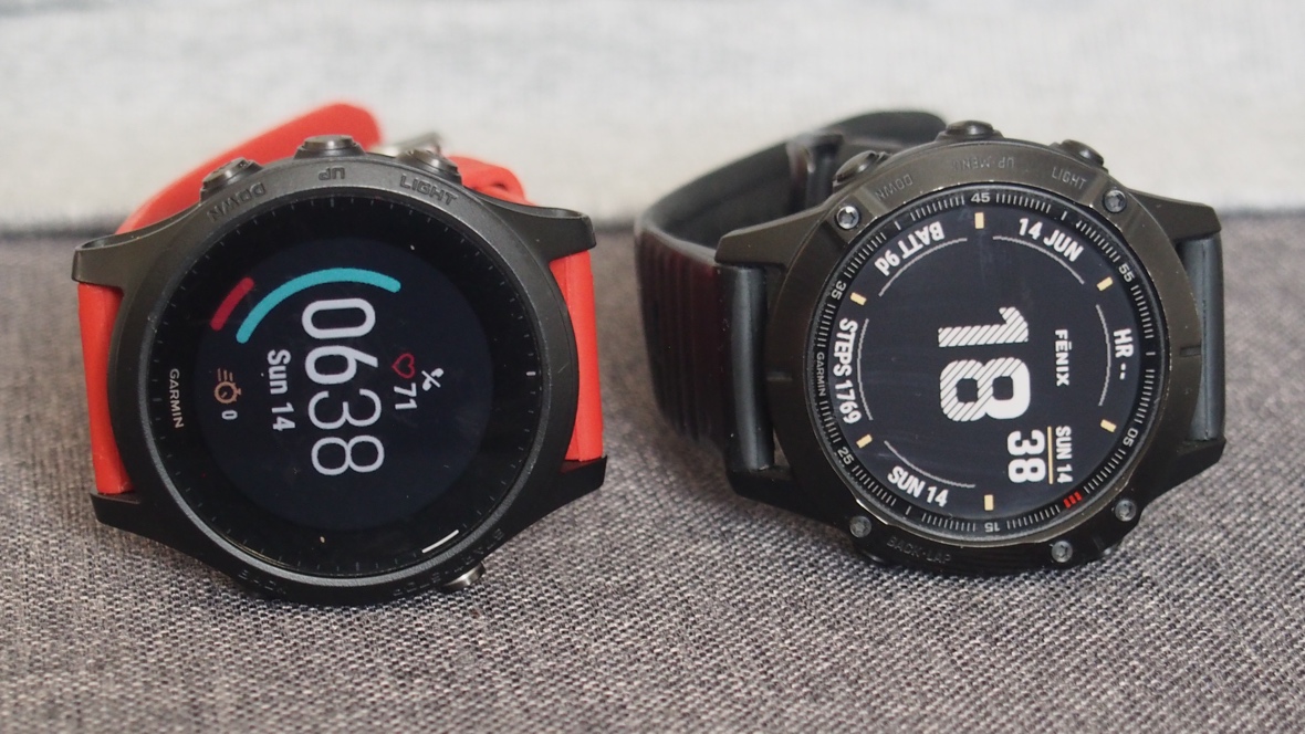 Garmin Forerunner Fenix Size Comparison Garmin Watch Face Size
