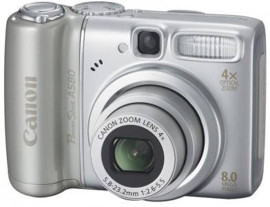Canon PowerShot A580 Camera