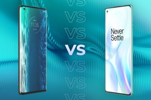 Motorola Edge vs OnePlus 8: Who does sub-£600 phones better?