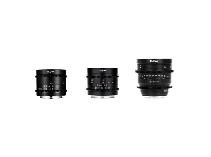 Cine versions of Laowa ultra-wide lenses released for three sensor formats