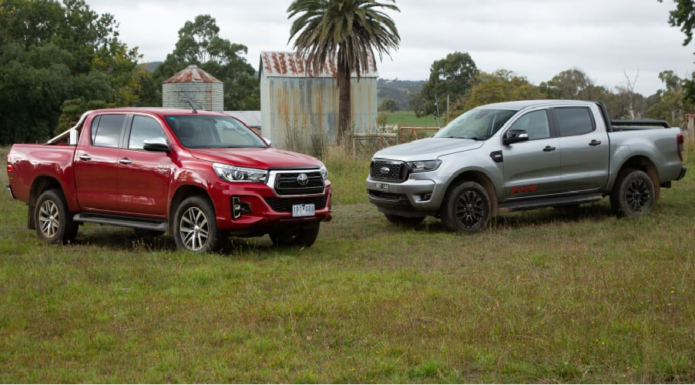 Australia's best-selling utes comparison: 2020 Toyota HiLux v Ford Ranger