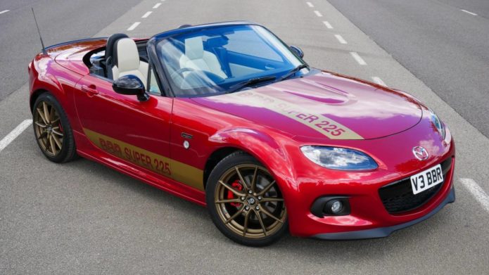 This Mazda MX-5 Miata by BBR has a 224HP naturally-aspirated engine