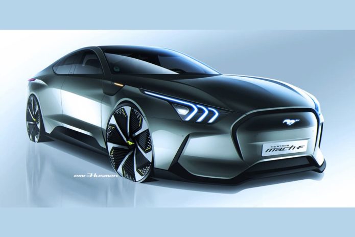 Ford Mach-F sedan imagined