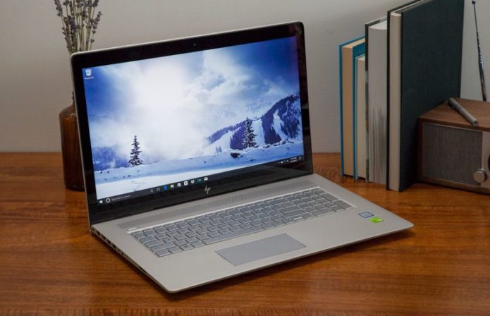 HP Envy 17t: A large multimedia laptop with a few small problems