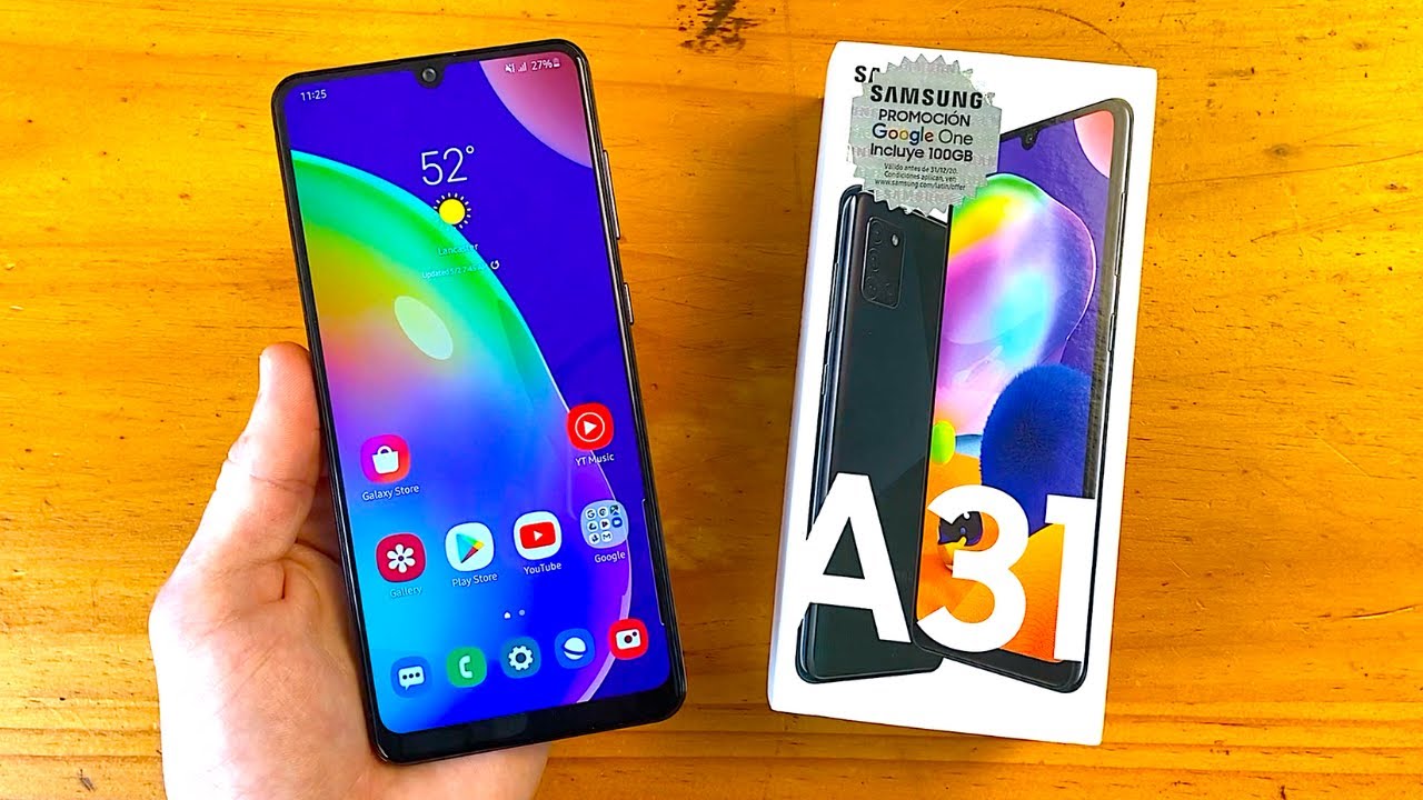 Samsung Galaxy A31 in for review