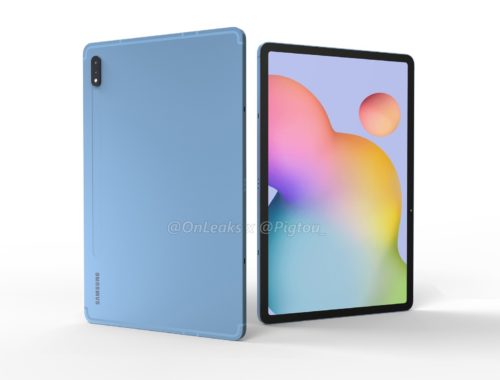 Galaxy Tab S7: Renders confirm the design of Samsung’s Q3-bound premium tablets; 5G and 12.4-inch Plus model certified by Bluetooth SIG too