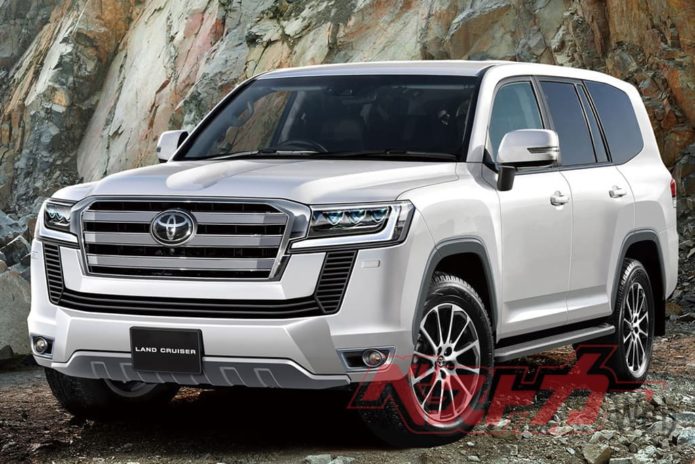 Toyota LandCruiser 300 Series ‘Rugged X’ on the cards