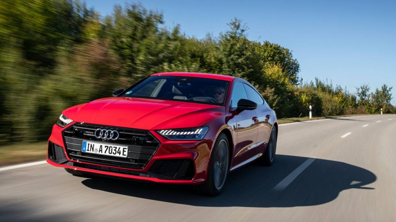 2021 Audi A7 55 TFSIe is a high tech plug-in hybrid