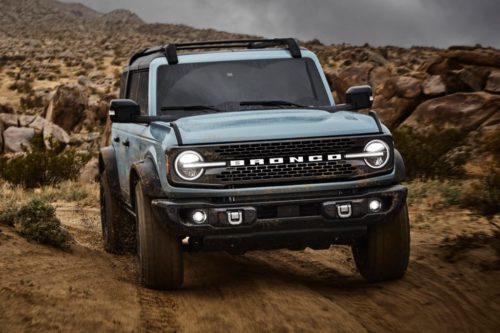2022 Ford Bronco Wildtrack Four-Door With Soft Top Confirmed