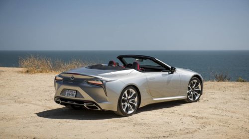 2021 Lexus LC 500 convertible pricing and options announced