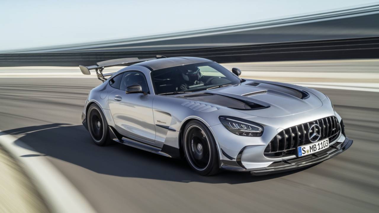2021 Mercedes-AMG GT Black Series is a 720hp uncompromising halo coupe