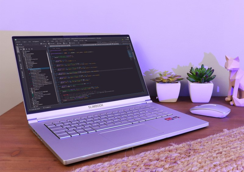 The KDE Slimbook III is available now with a Ryzen 4800H in a thin body