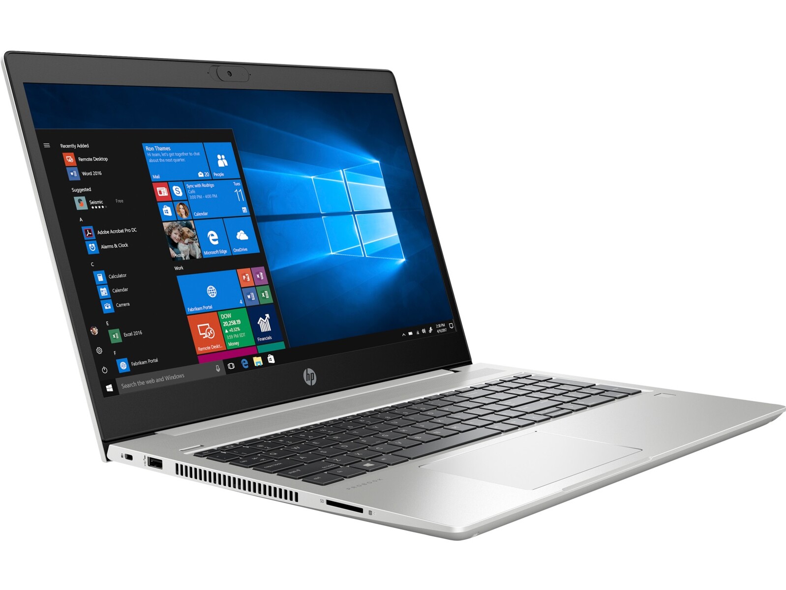 HP ProBook 445 G7: A darker display in exchange for better battery life