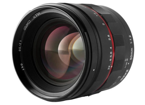 Meike 50mm f/1.2 Full-Frame Lens Announced