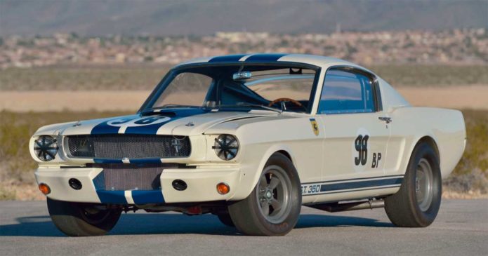 1965 Ford Mustang Shelby GT350R driven by Ken Miles sets an auction record