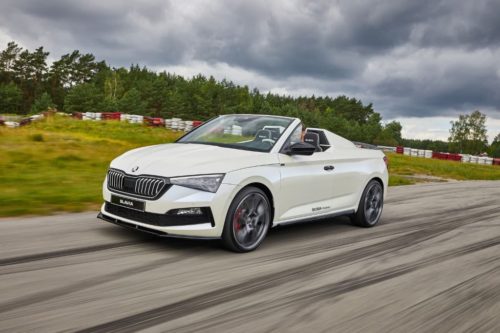 New Skoda Slavia speedster concept lands