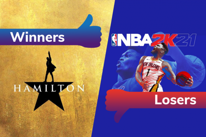 Winners and Losers: Hamilton soars onto Disney Plus while NBA 2K21 misses a slam dunk