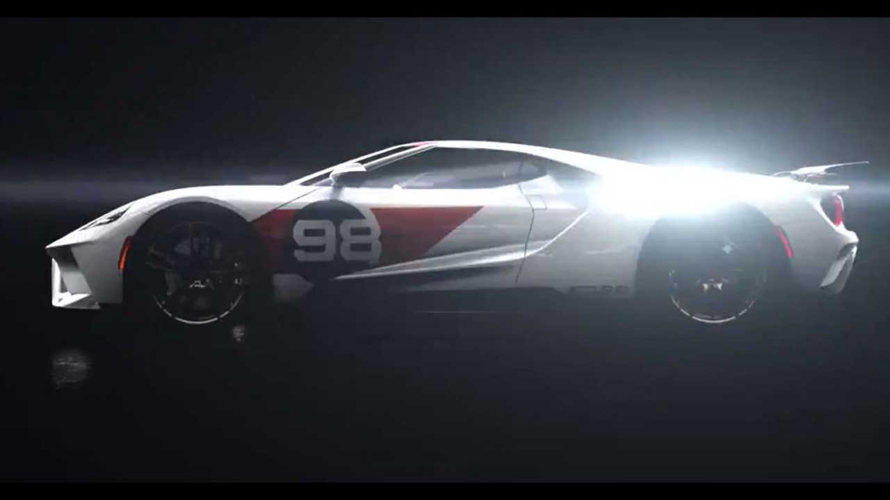 Ford Performance teases 2021 Ford GT Heritage Edition