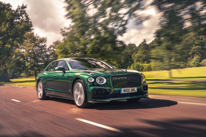 2021 Bentley Flying Spur with Styling Specification Package adds nifty carbon aero bits